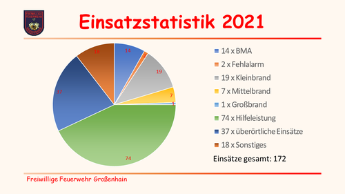 Einsatz - Statistik 2020